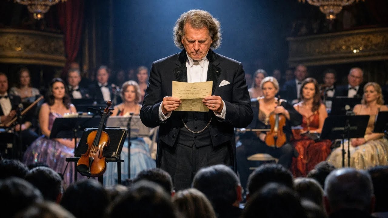 ANDRÉ RIEU KREEG EEN BRIEF VAN ANDRÉ HAZES… WAT ERIN STOND WERD JAREN VERZWEGEN