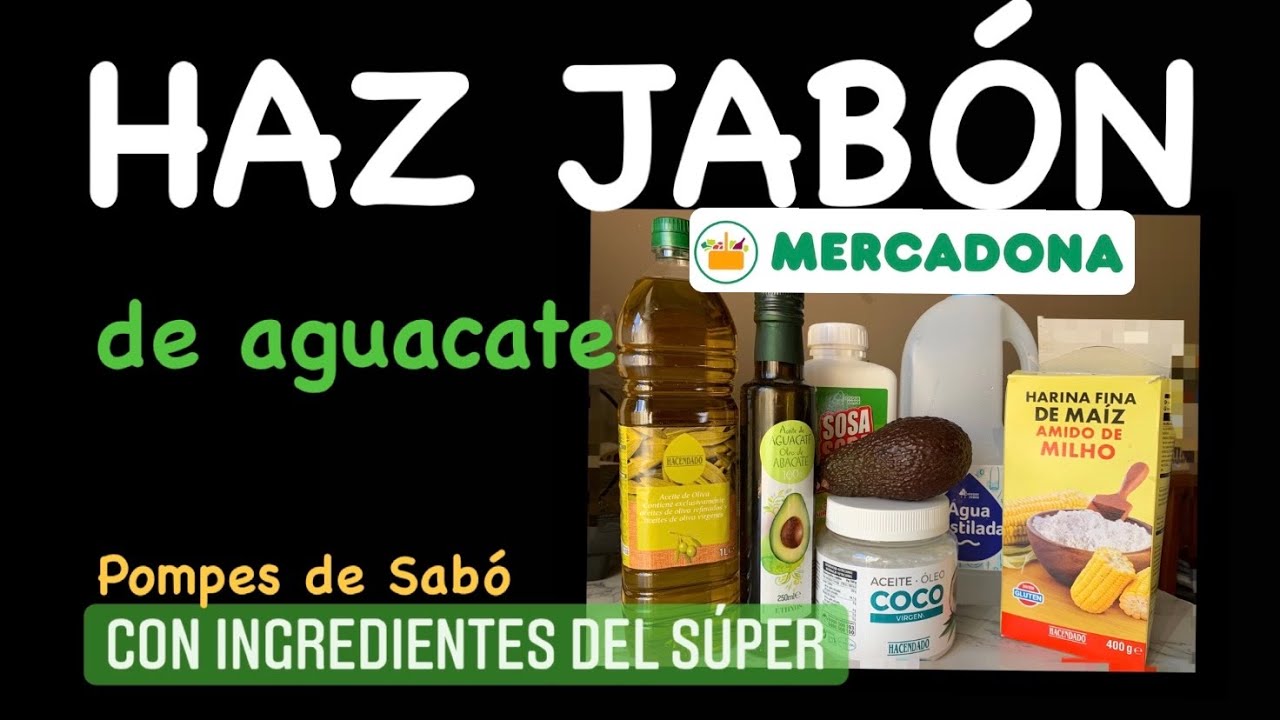 Tutorial de JABÓN CORPORAL con ingredientes del súper #diy #mercadona