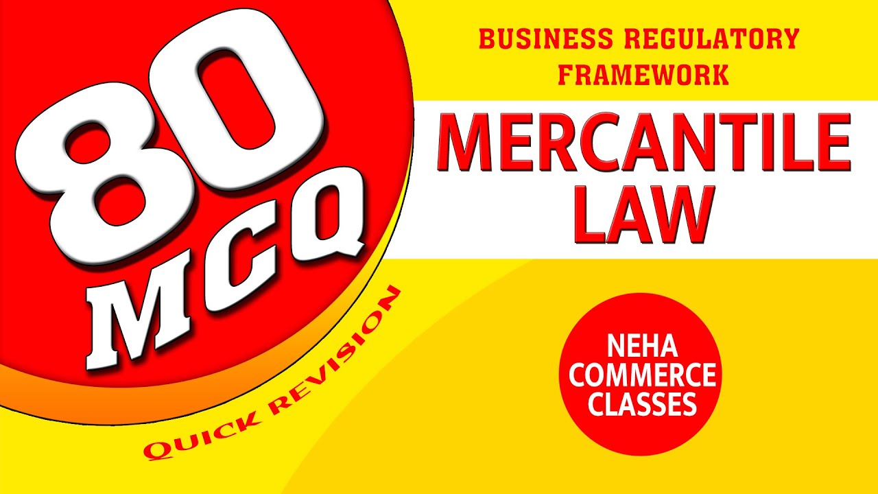 MCQ M-Law T. Y. B. Com