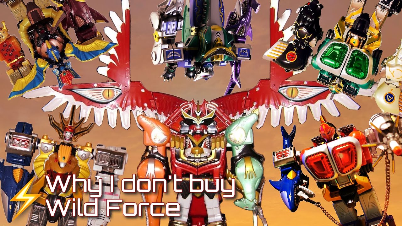 Почему я не покупаю Wild Force Megazords (Power Rangers Season 10, 2002)