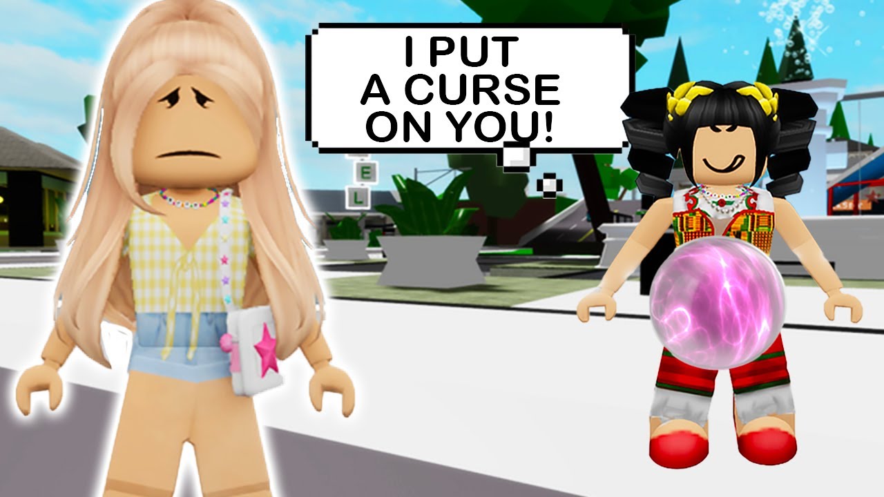 SOMEONE PUT A CURSE ON ME!! **BROOKHAVEN ROLEPLAY** | JKREW GAMING