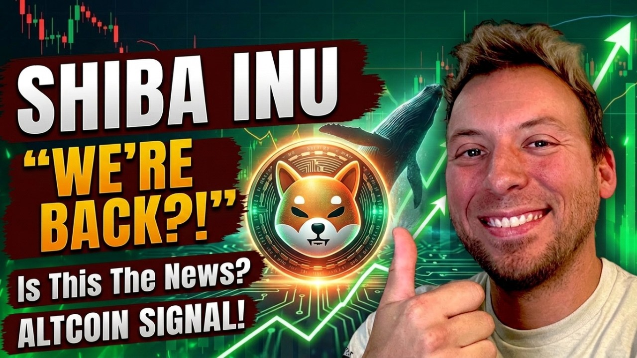 SHIBA INU &mdash; &laquo;Мы вернулись&raquo;?! Это те новости, которые нам были нужны?! Сигнал по альткоинам!