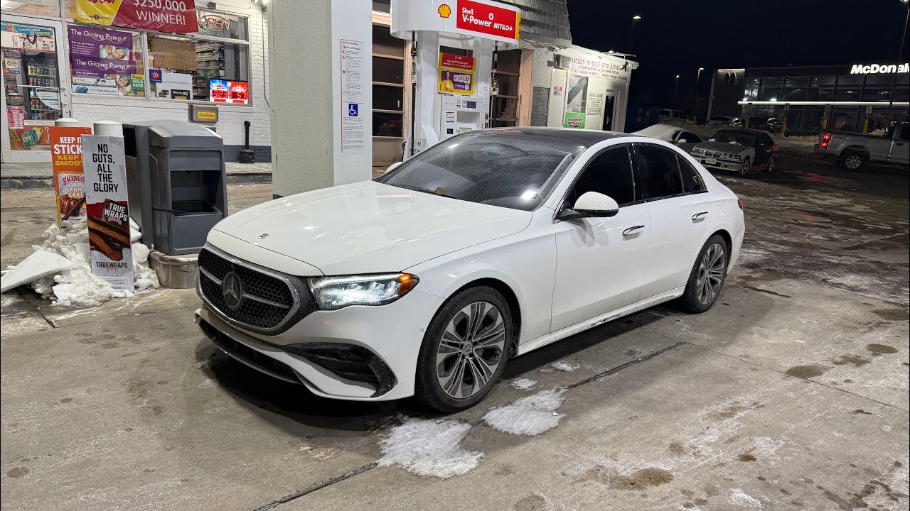  Ride Home In The E350 Benz