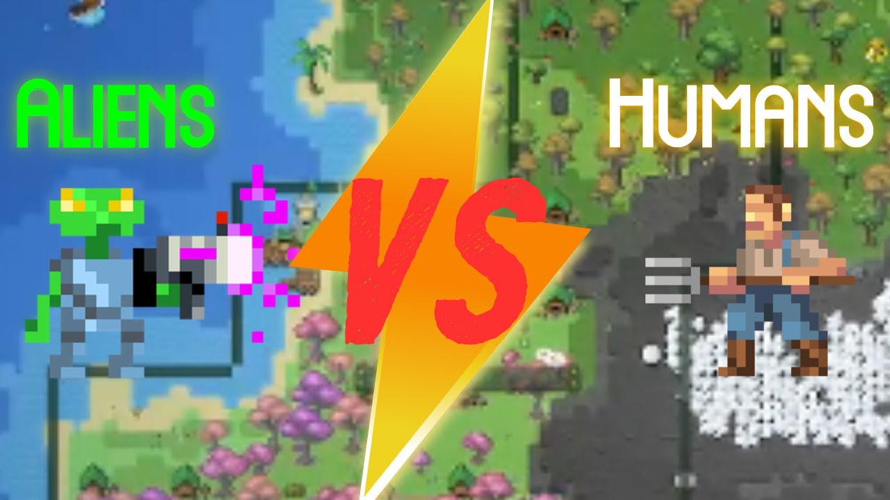 Aliens Vs Humans | WorldBox