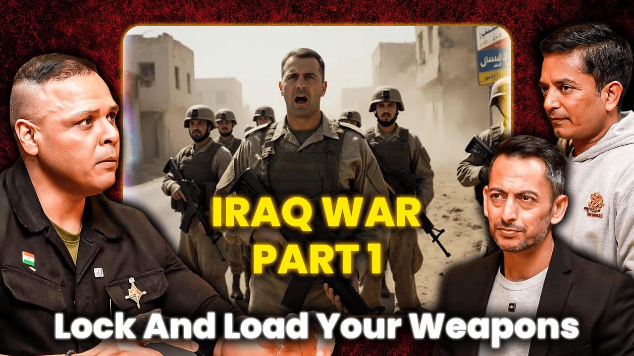 I encountered militants on my first day in Iraq.