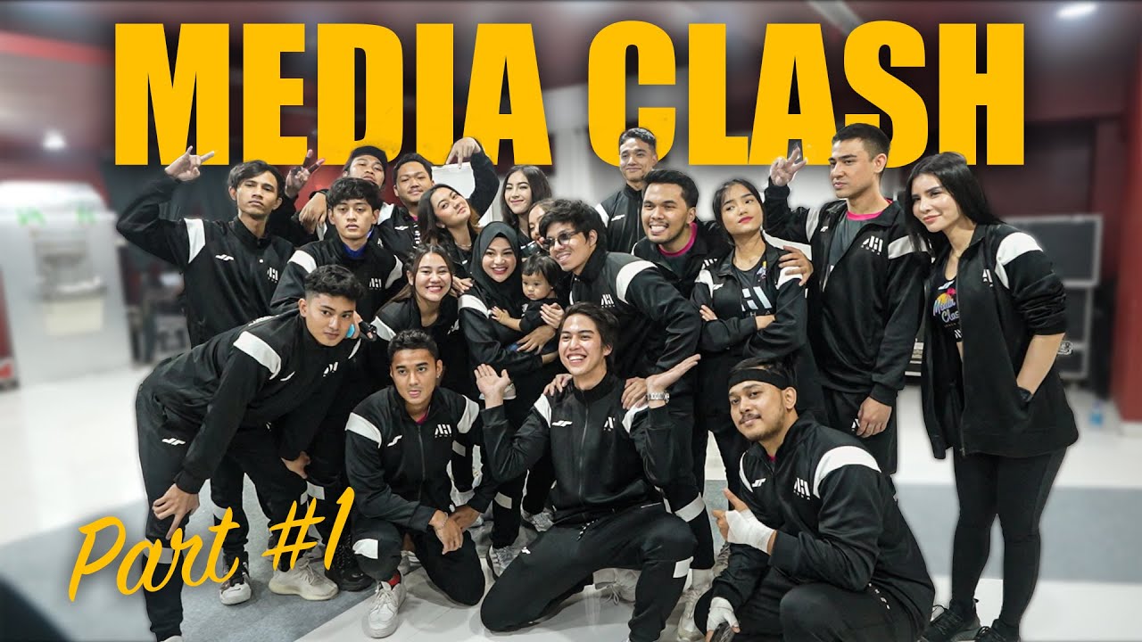 MEDIA CLASH 2.0  BEACH GAMES | KUY VS AHHA | PART#1