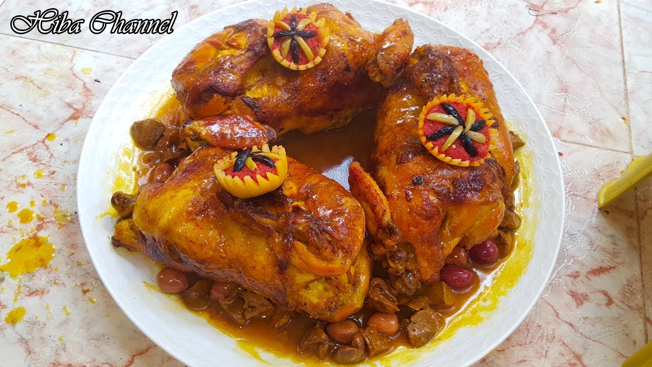 فاش كيطيب الدجاج كيترش بالملحة والخل باش يهشاش الصدر مزيااان + دغميرة بلا بصلة مع لالة مباركة😀
