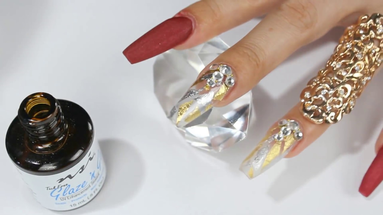 Uñas acrílicas rojo tinto elegantes triquitos y tips colaborativo con Reyna nails