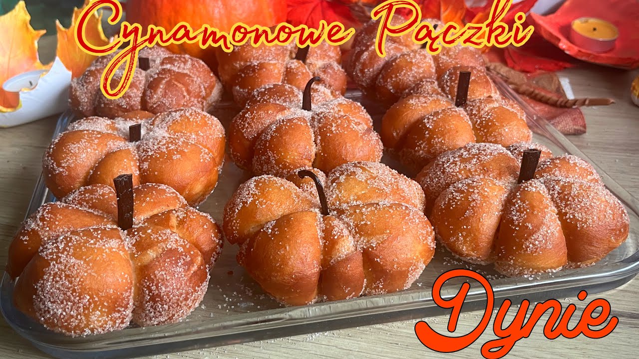 🎃 Pączki jak z bajki! Cynamonowe dynie, które podbiją jesień 🍩