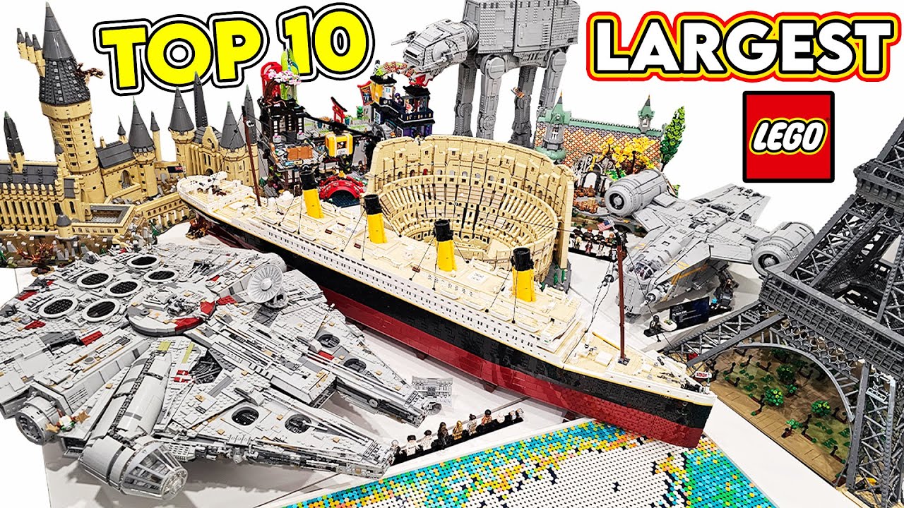 10 LARGEST LEGO SETS! 2023 Edition
