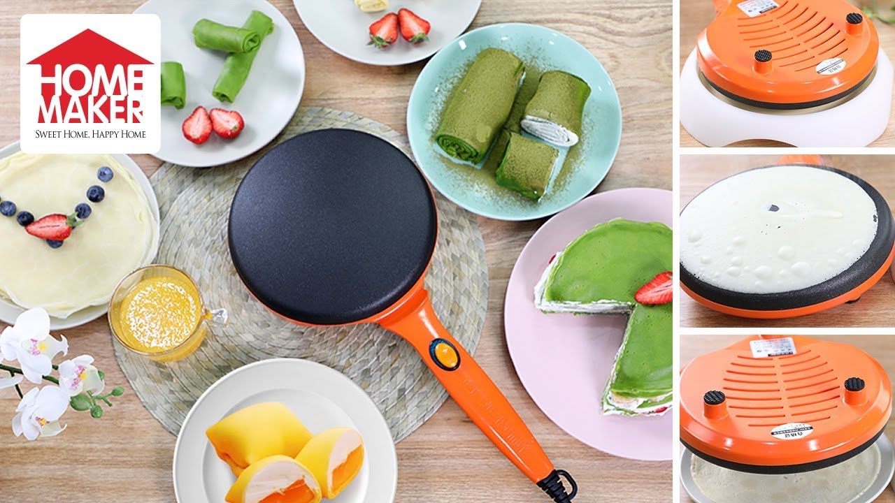 26cm Electric Non-Stick Coating Surface Popiah / Crepe Wrap Maker