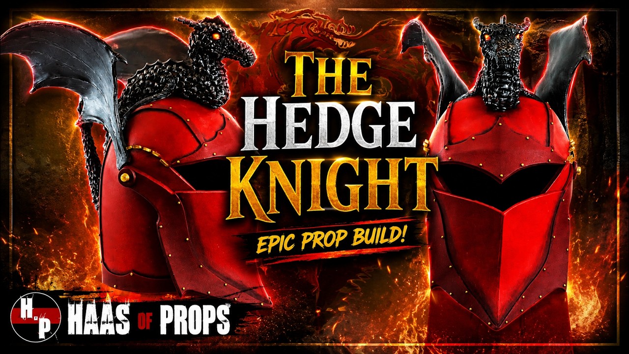 How to Make an EVA Foam Helmet from GAME OF THRONES The Hedge Knight Graphic Novel Daemon Blackfyre