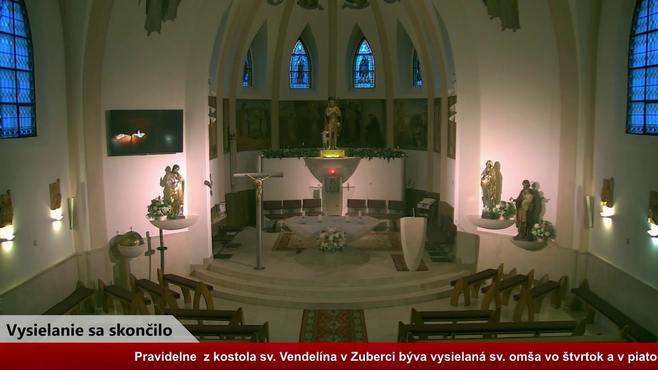 Živé vysielanie z kostola sv. Vendelína v Zuberci, 29.01.2026