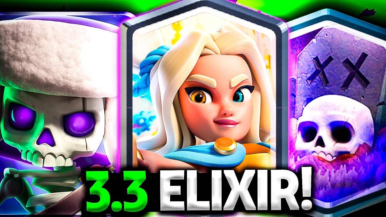 🧨MAZO PARA *GRAN DESAFIO* (3.3 elixir) con EMPERATRIZ ESPIRITUAL ‼️🔥 CLASH ROYALE