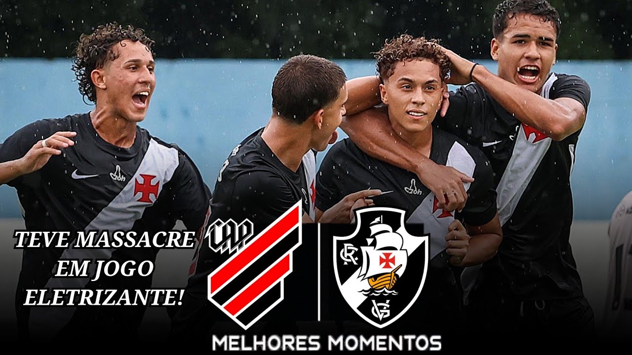 Athlético-PR x Vasco | Gols e Melhores Momentos | Brasileirão Sub20