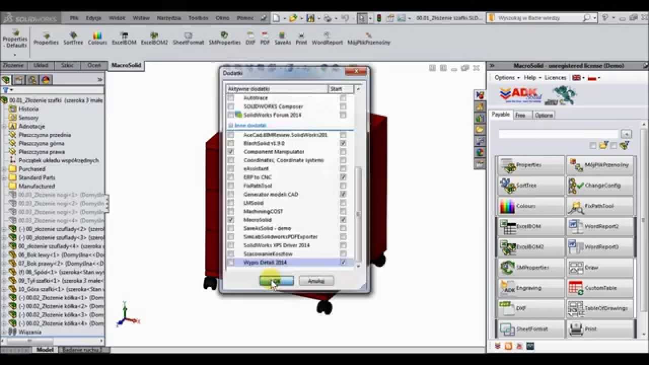 ADKSolid Component Manipulator