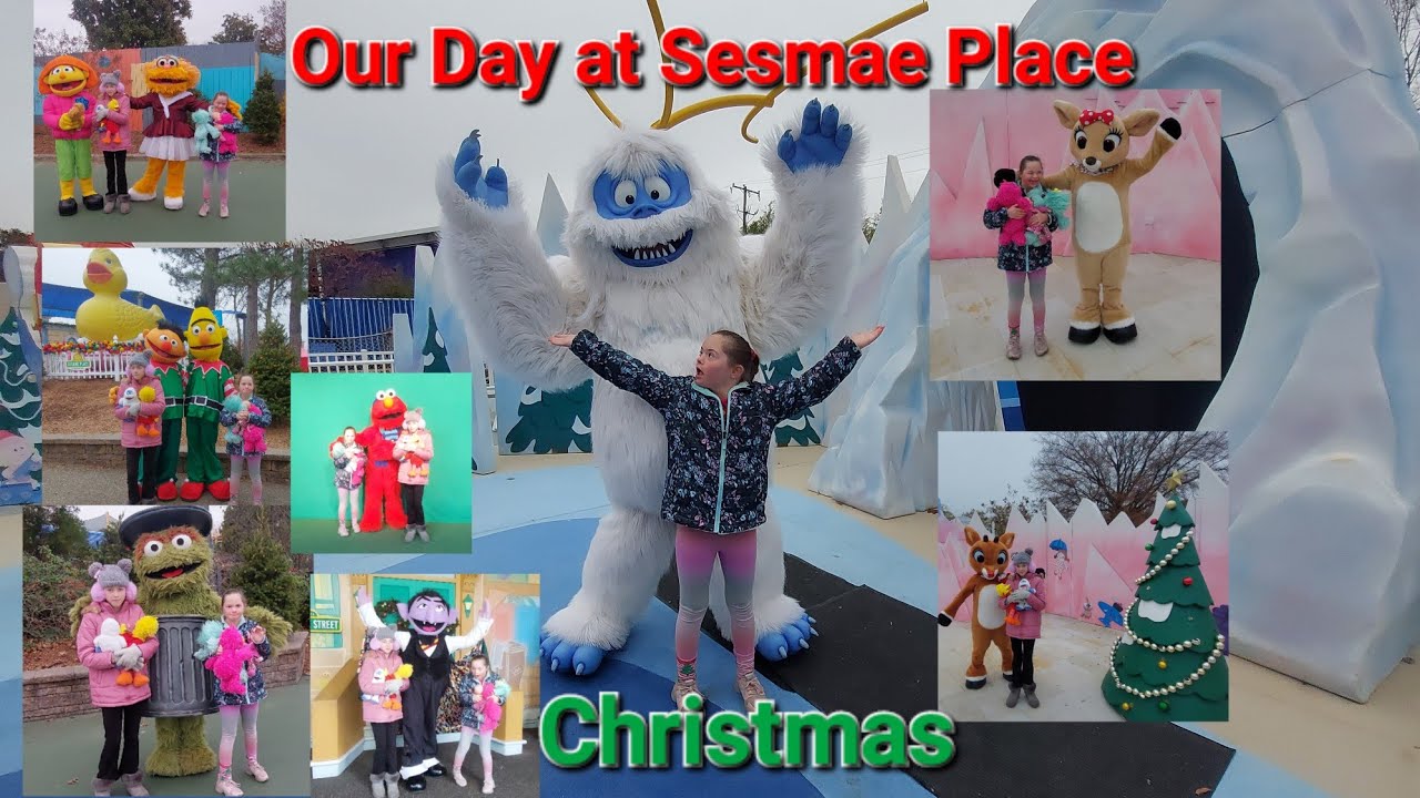 Наш день в «Sesame Place» | Персонажи «Улицы Сезам» | Рождественские персонажи | «Sesame Place» |...