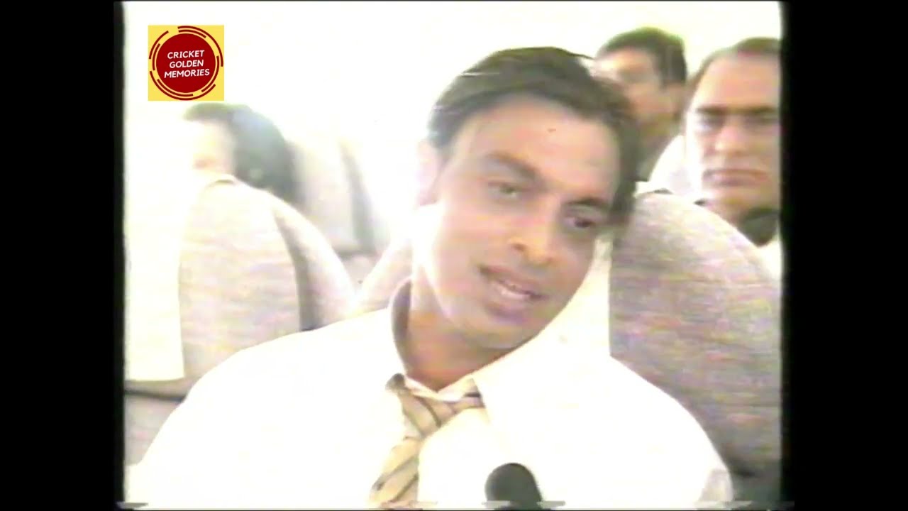 Shoaib Akhtar Interview during 2003 Cricket World Cup Flight to South Africa