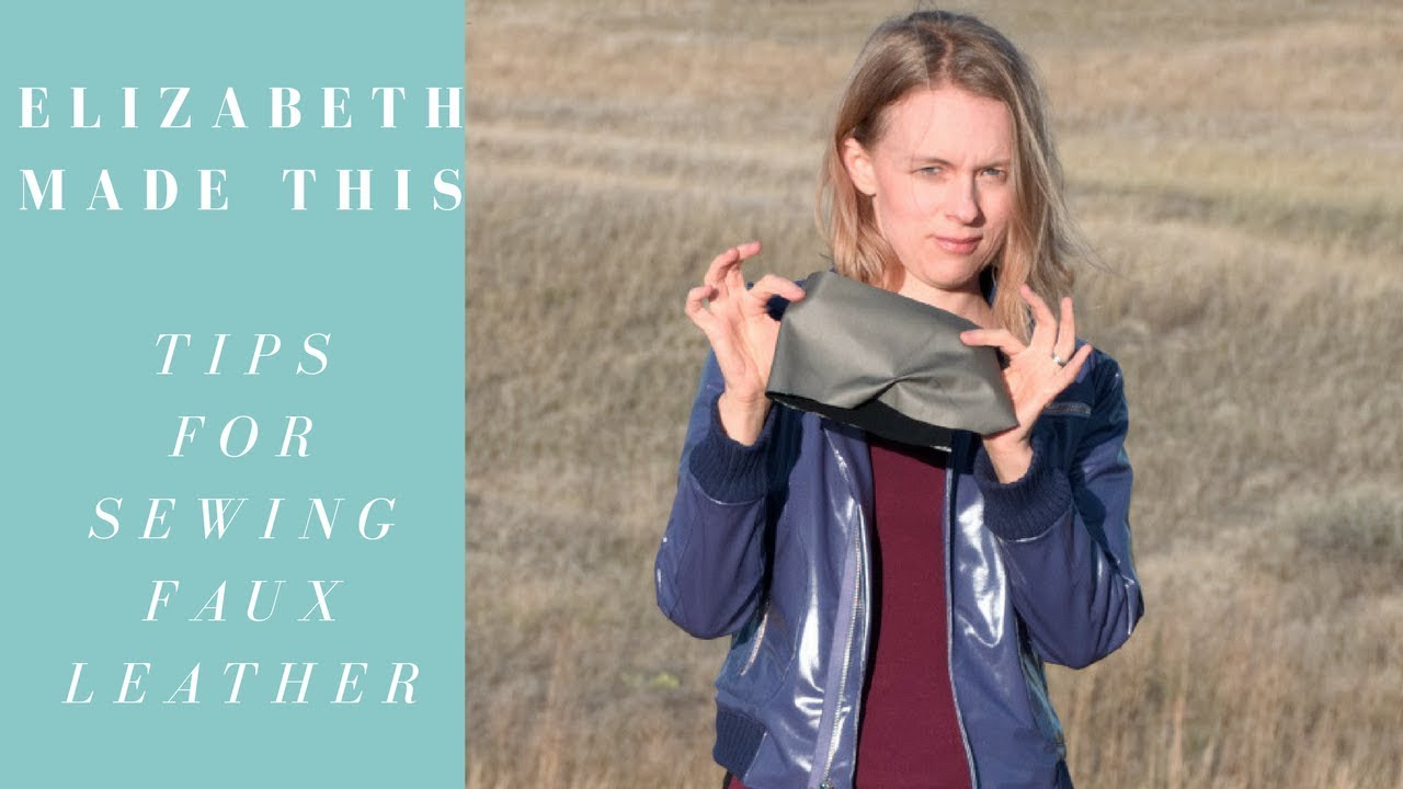 Tips for Sewing Faux Leather