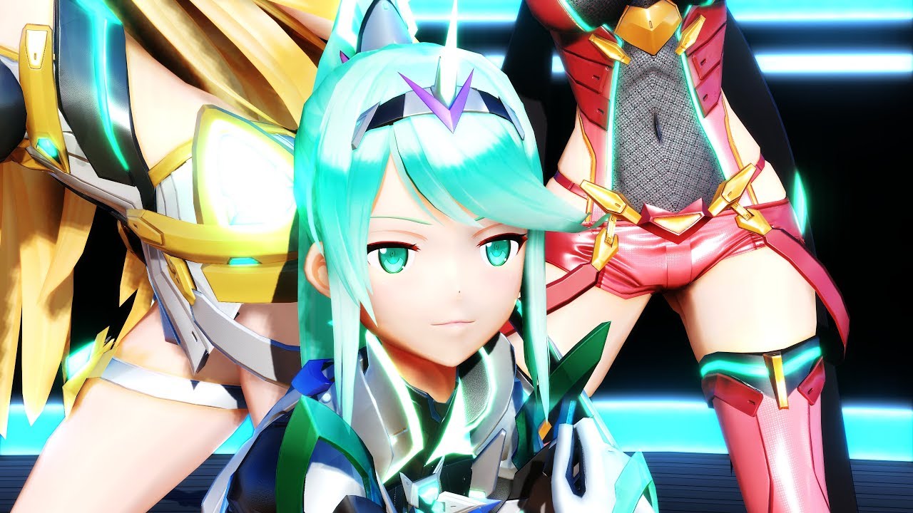 【MMD-Xenoblade 2】Pyra & Mythra & Pneuma『Koshitantan』4K