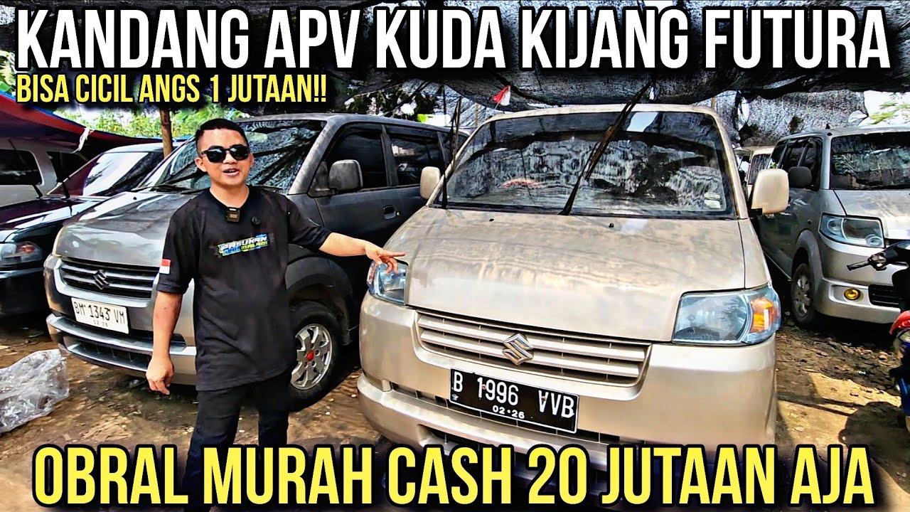 Lapak Mobil Bekas Murah Murah‼️Banjir Apv Kijang Futura Kuda Vios diobral 20 Jutaan‼️Angs 1 Jutaan