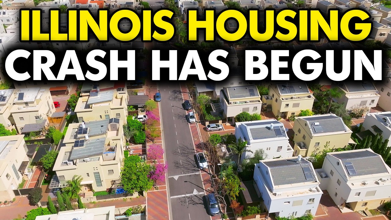 Illinois Housing CRISIS Has BEGUN — 12 Cities Where Prices Are FALLING Hard