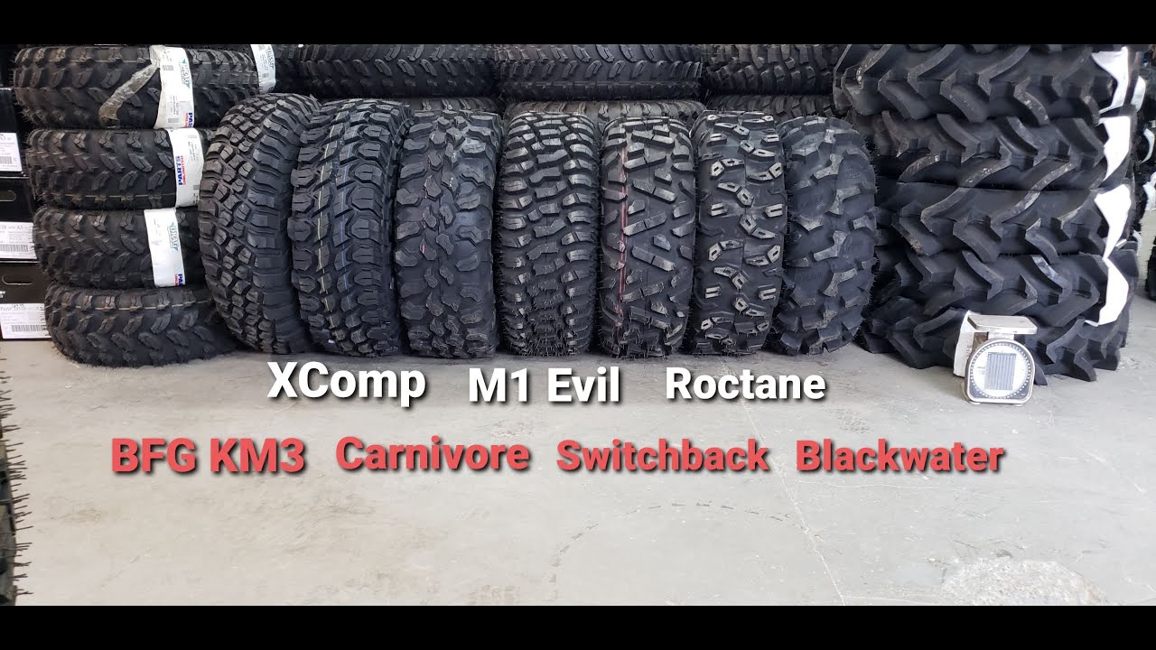 Сравнение вездеходных шин | ITP, STI, Maxxis и BFG | Лучшие шины для вас и их вес
