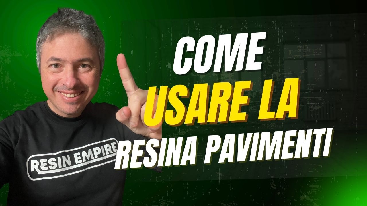Resina Pavimenti Fai Da Te: Tutorial Facile a Rullo | Passo Passo