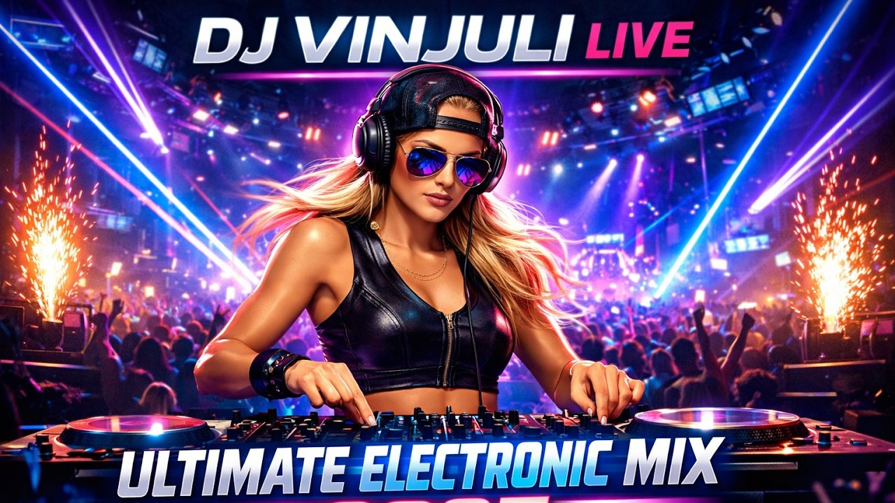 🔥 LIVE: Ultimate Electronic Mix 2025 | Nonstop Party Beats & Bass Drops