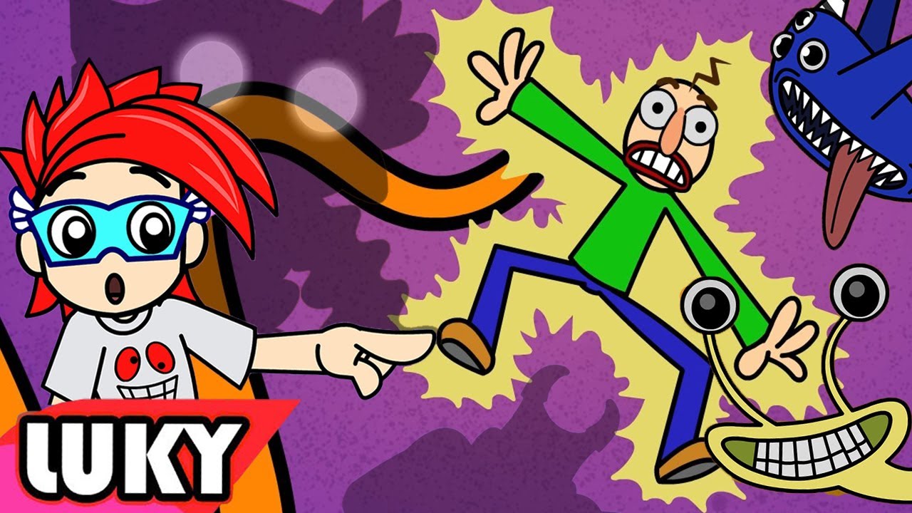 BALDI vs BANBAN La Canción | Canción Luky