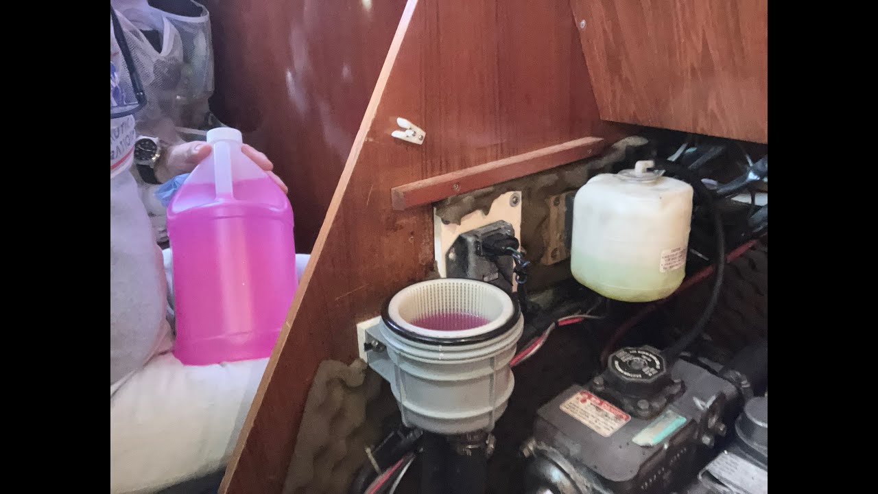 Diesel Engine Raw Water Winterizing