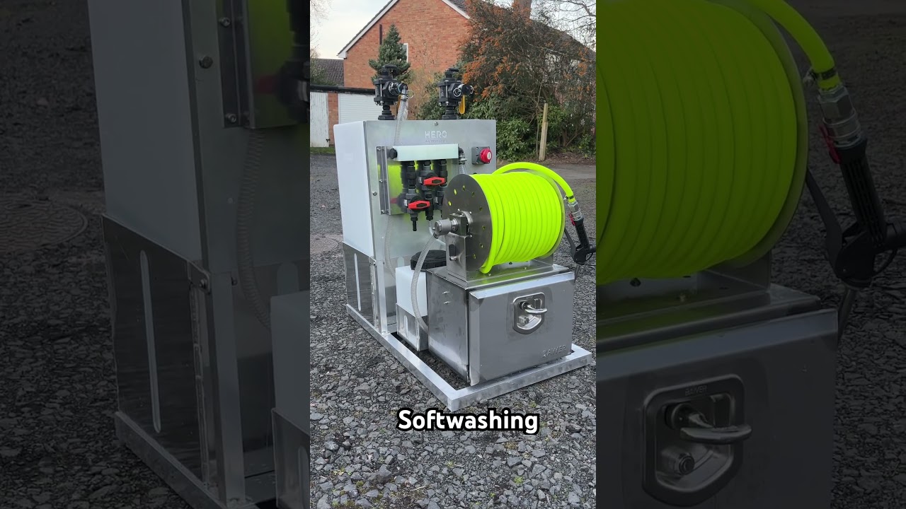 A simple 12v softwash system for your pressure washing business