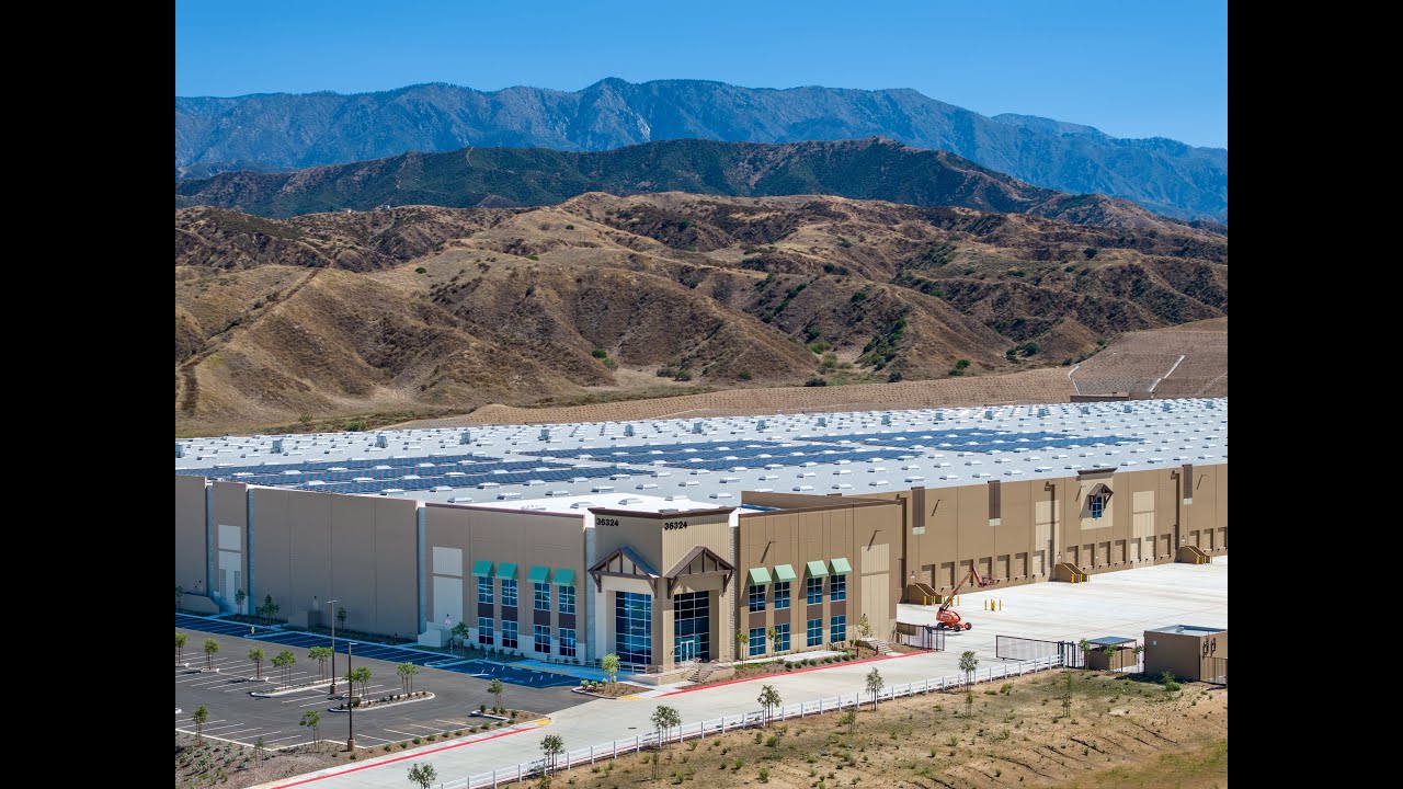I-10 Logistics Center in Cherry Valley goes Solar