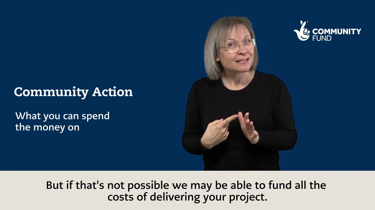 Community Action | What you can spend the money on