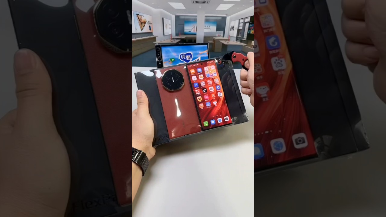 Huawei Mate Xs 2 Hands-On | Folded Elegance, Unfolded Power #shorts