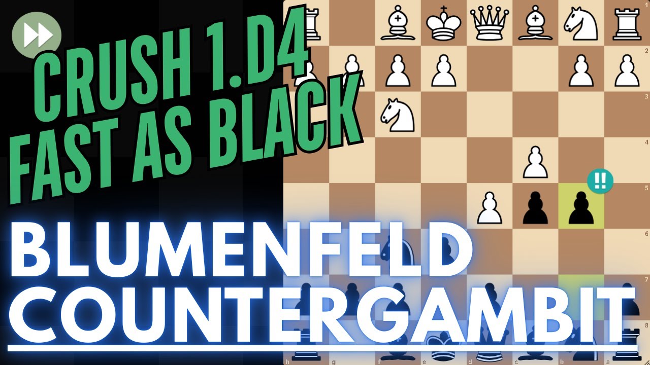 Blumenfeld Countergambit Guide: 3 Deadly Variations & Knight Sac!