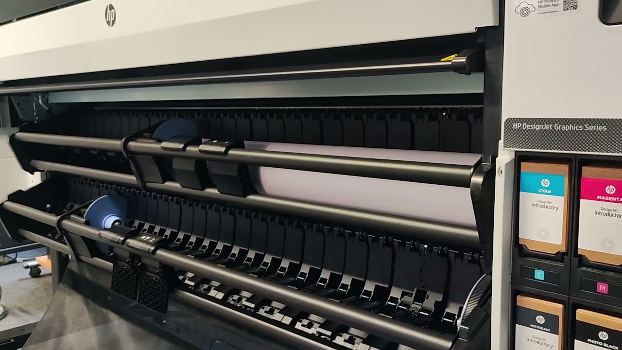 HP Designjet Z9 Pro Auto loading Substrate