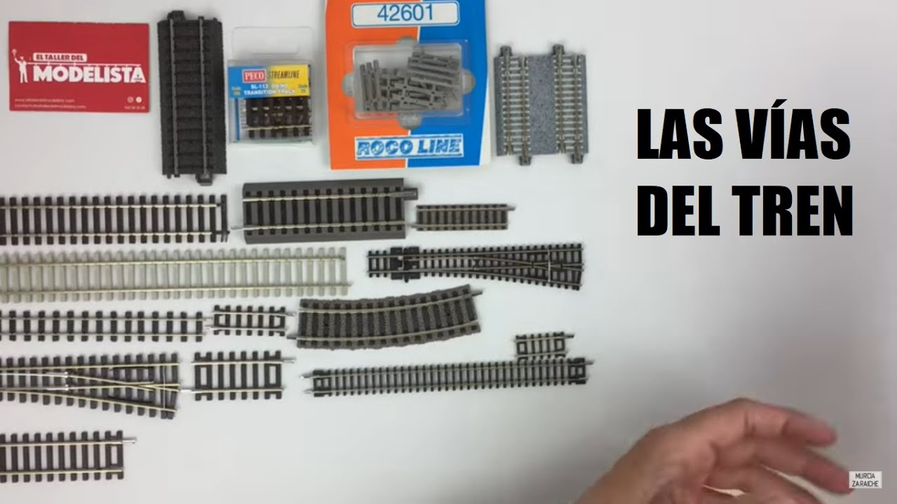 Las vías del tren en escala H0 y N (modelos disponibles) con El Taller del Modelista