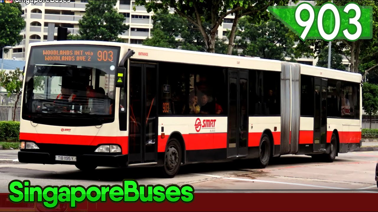 [SMRT Buses] TIB1195Y @ 903 | Mercedes-Benz O405G (Volgren) (Voith)