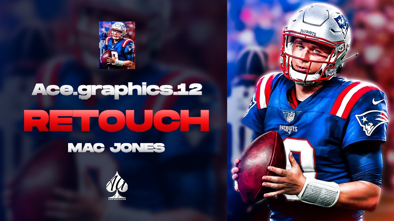 Mac Jones Photoshop Retouch