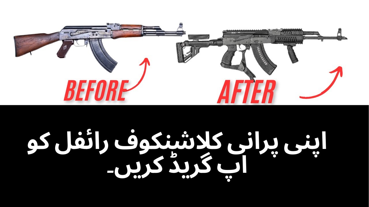 Upgrade your old Kalashnikov  rifle || FAB defence kit || AS GUNS 