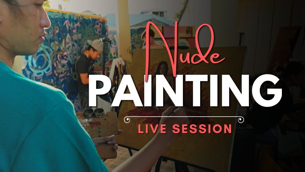 [PINOY] Artistic Expression | Our Nude Painting Session Mini Vlog