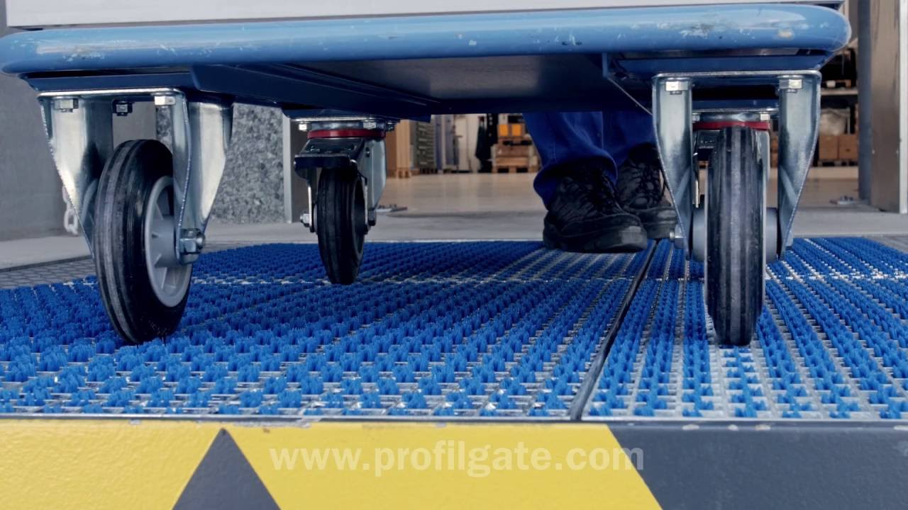 ProfilGate® in scissor lift tables | ProfilGate® in Scherenhubtischen