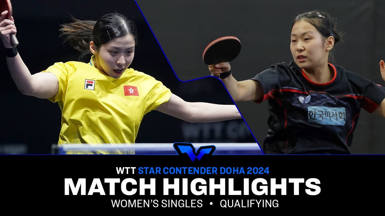 Lee Daeun vs Lam Yee Lok | WS Qual | WTT Star Contender Doha 2024