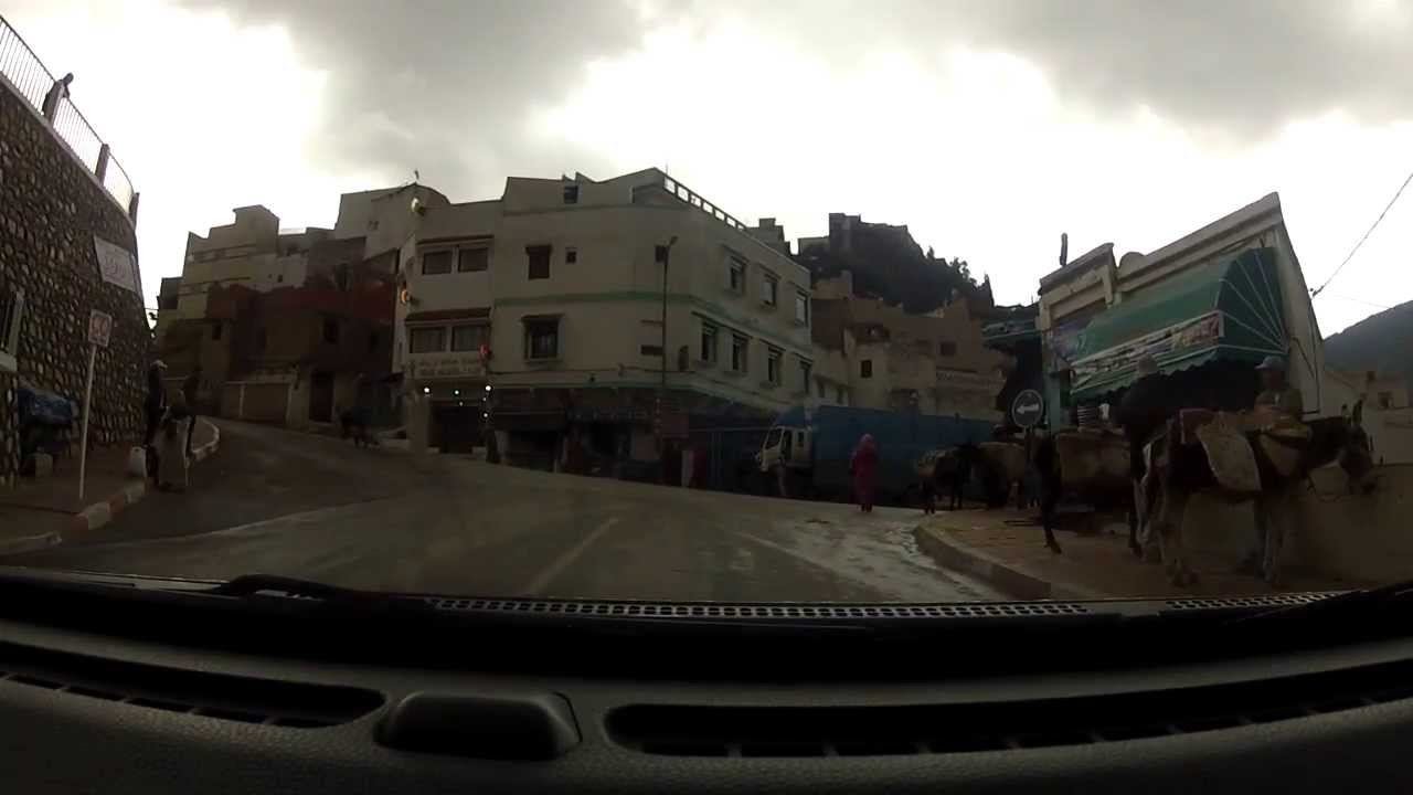 route de Rabat vers Moulay Idriss Zerhoun