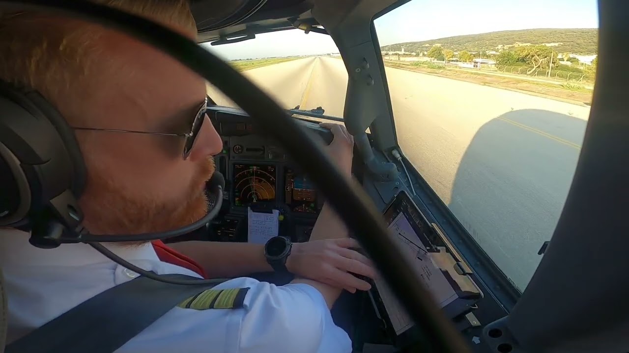 B737-800 | VOR Y Approach RHO 24