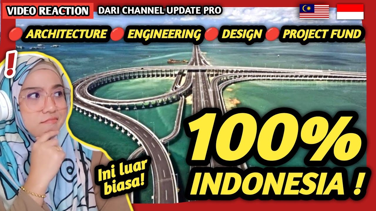 🇲🇾🇮🇩 REACTION ARSITEK INDONESIA BIKIN TAKJUB DUNIA ‼️100% KARYA ANAK BANGSA!