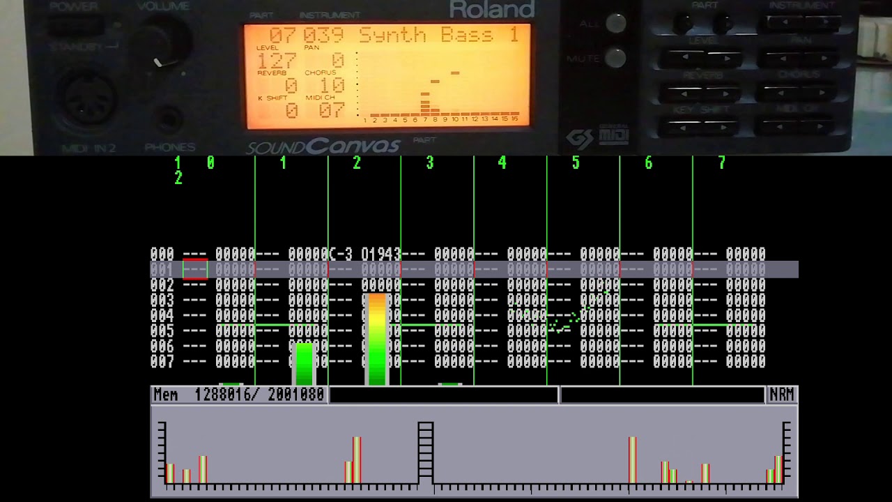 Cosmology (Amiga 500 OctaMED + Roland Sound Canvas, 1994)
