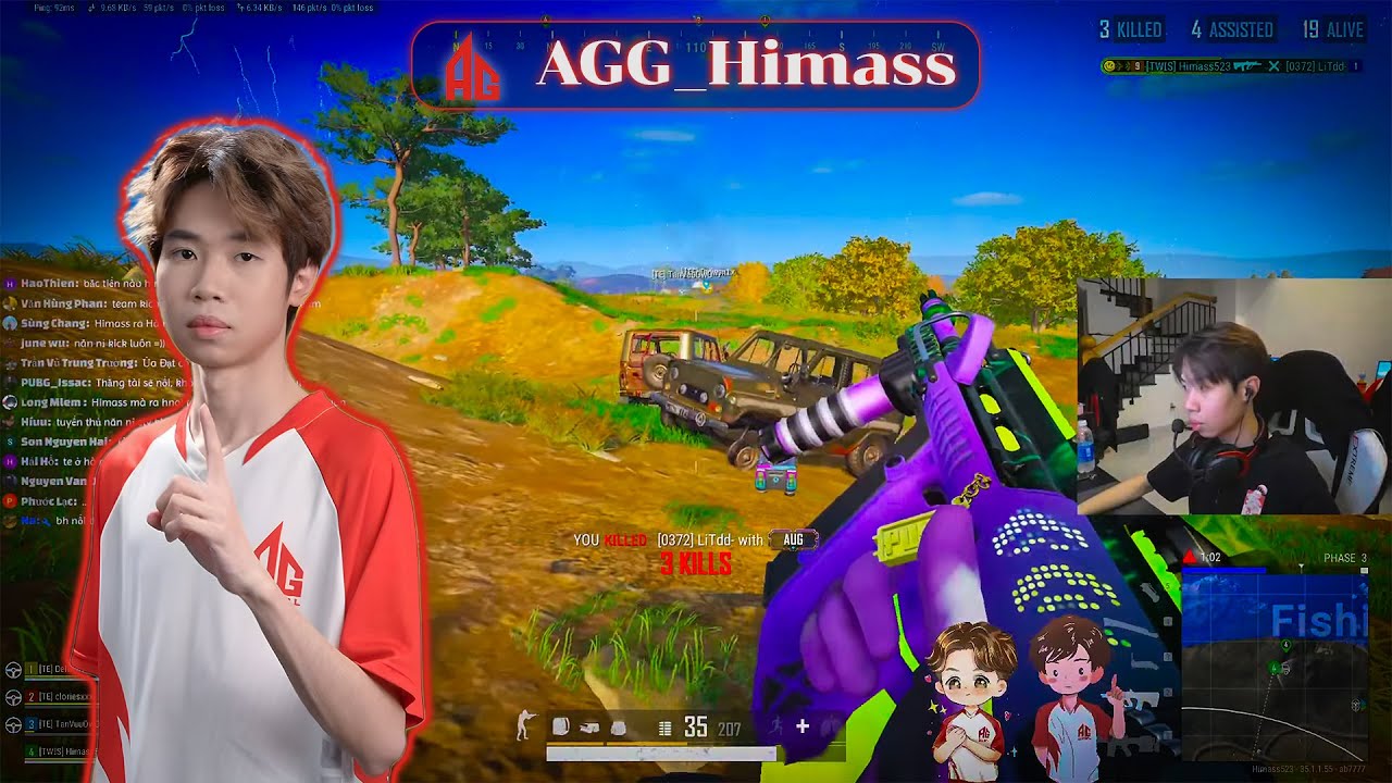 AGG_Himass#116 | FPP SQUAD RANKED | PUBG Pro-Player