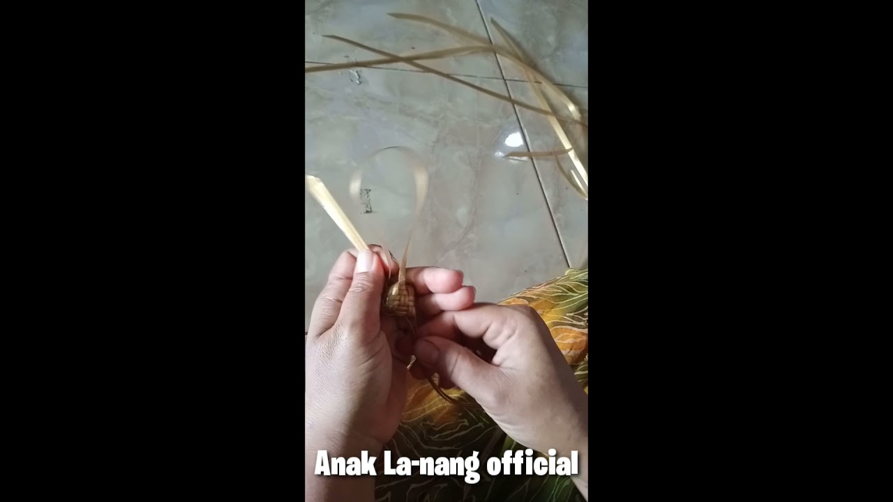Cara membuat kancing tas anyam